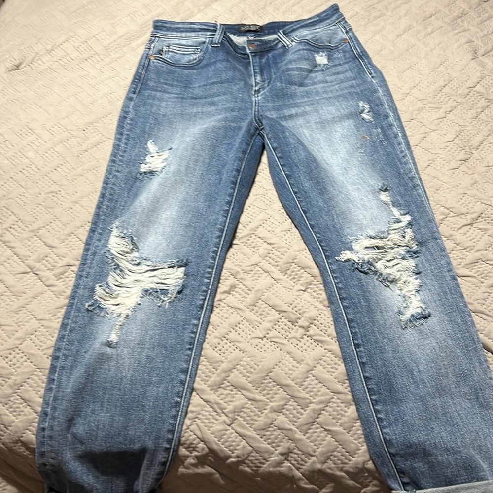 Judy blue boyfriend for worn once size 7/28